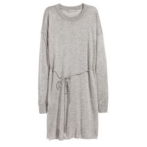 Grey Sweater Dress